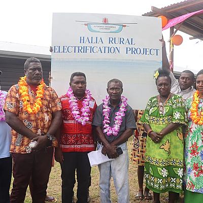 Rural Electrification Program Launched 