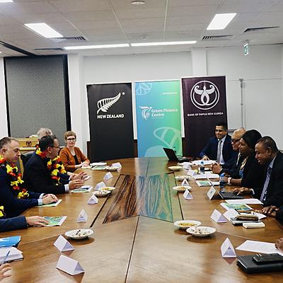 Green Finance Talk: New Zealand Ministerial Delegation visits BPNG