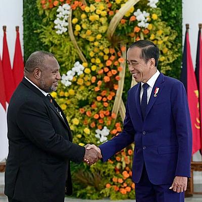 Prime Minister Hon. James Marape Commends Indonesian President for Strengthening Bilateral Relations