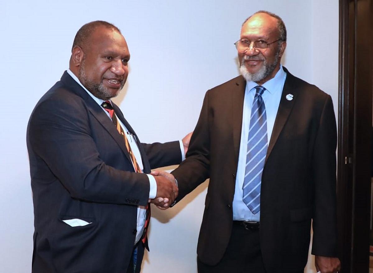 PAPUA NEW GUINEA OFFERS SUPPORT TO NEW SECRETARY GENERAL OF PACIFIC ISLANDS FORUM