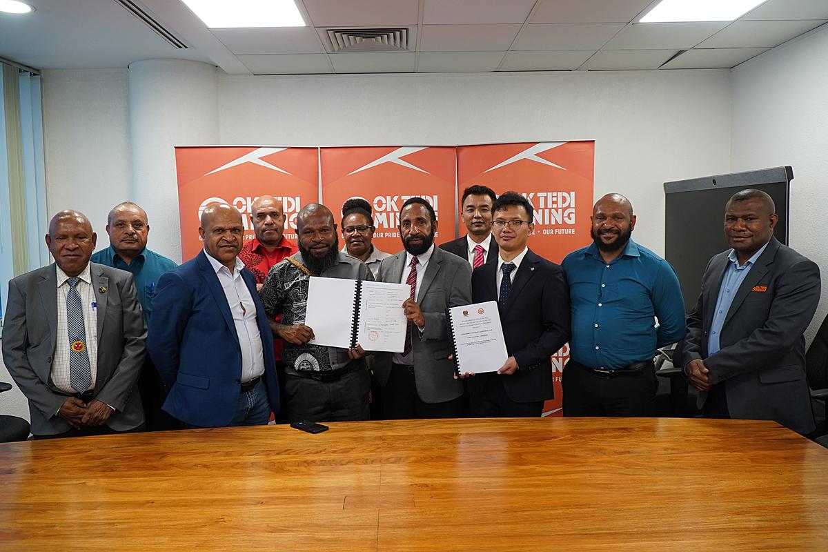 OTML ITCS Road Project to connect Western Province to Indonesia