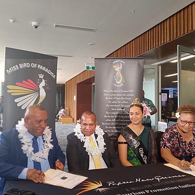 Miss Bird of Paradise to Promote PNG Globally