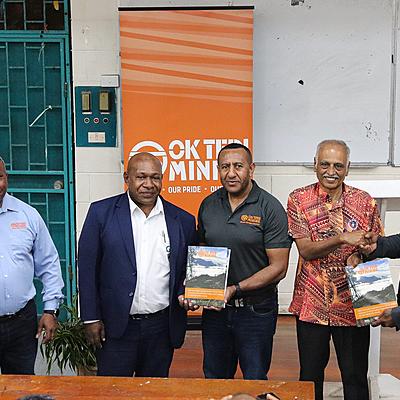 OTML donates K550,000 to UPNG’s Earth Sciences Division