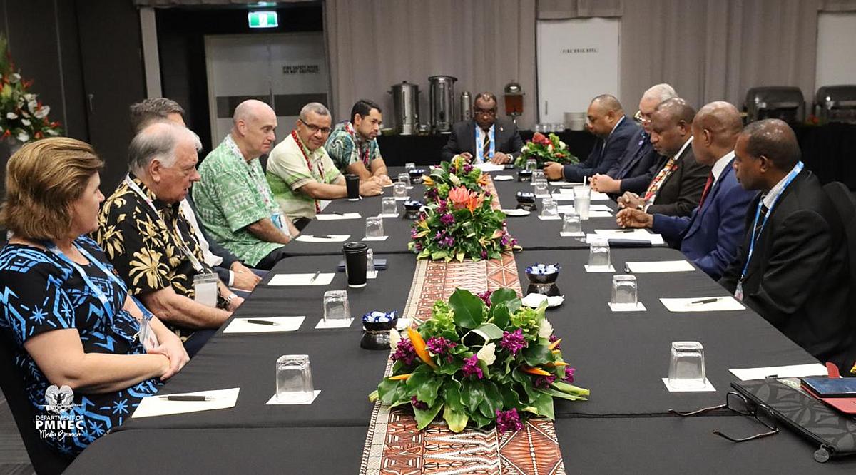 PM MARAPE ADVOCATES FOR STRONGER BUSINESS RELATIONS BETWEEN PNG, SAMOA