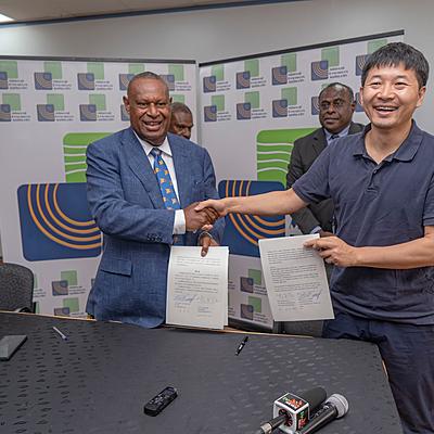 MRA, China Sign MOU for Geological Survey; Garry Stresses Need for Exploration