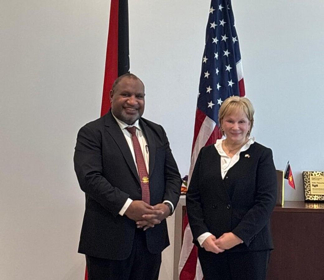 Prime Minister Marape Meets U.S. Ambassador H.E. Ann Marie Yastishock to Strengthen Bilateral Relations