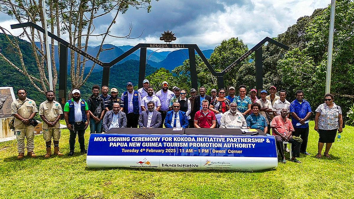 TPA and KIP Sign Agreement to Enhance Tourism along the Kokoda Track