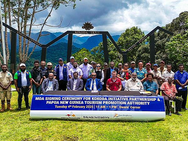 TPA and KIP Sign Agreement to Enhance Tourism along the Kokoda Track