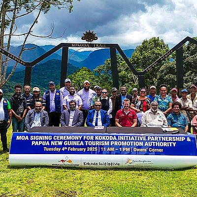 TPA and KIP Sign Agreement to Enhance Tourism along the Kokoda Track