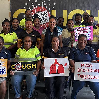 Supporting productivity and the nation’s effort to End TB in PNG