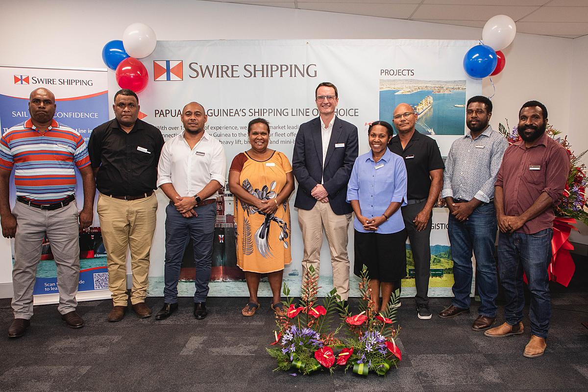 Swire Shipping relocates to new, enhanced office space in Port Moresby