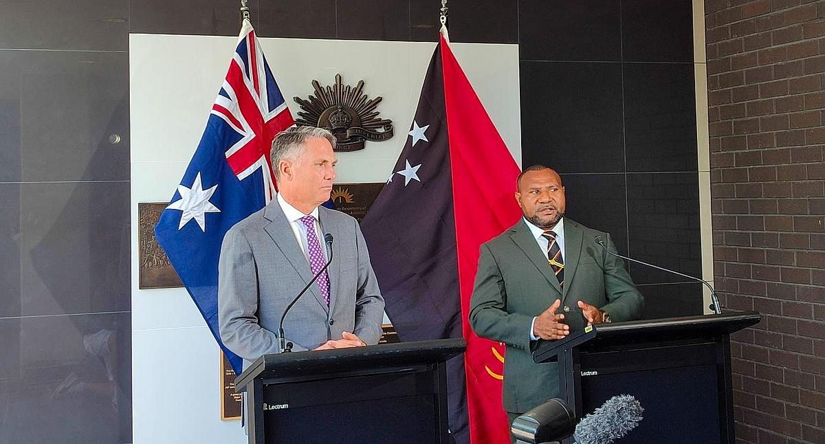 PNG AND AUSTRALIA DISCUSS DEFENCE TREATY