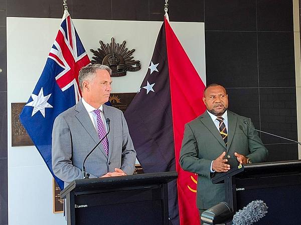 PNG AND AUSTRALIA DISCUSS DEFENCE TREATY