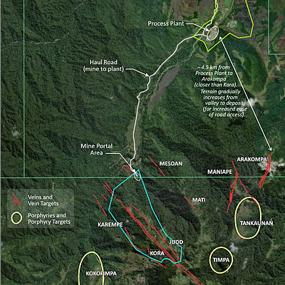 K92 Mining Discovers High-Grade Gold at Arakompa