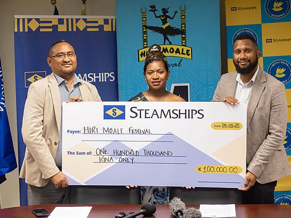 Steamships Gold Sponsor of Hiri Moale Festival 