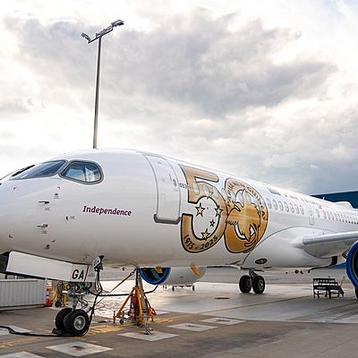 Air Niugini Unveils A220 Livery for PNG’s 50th Anniversary