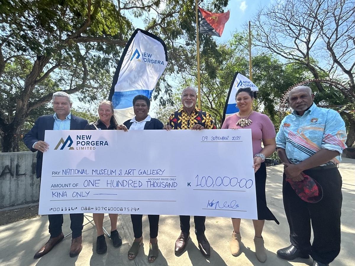 NPL Presents K100,000 to National Museum
