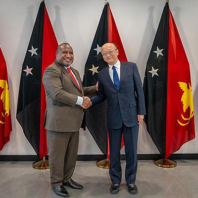 ADB President Celebrates 50 Years of Partnership with PNG, Advances Connectivity and Growth Across the Pacific